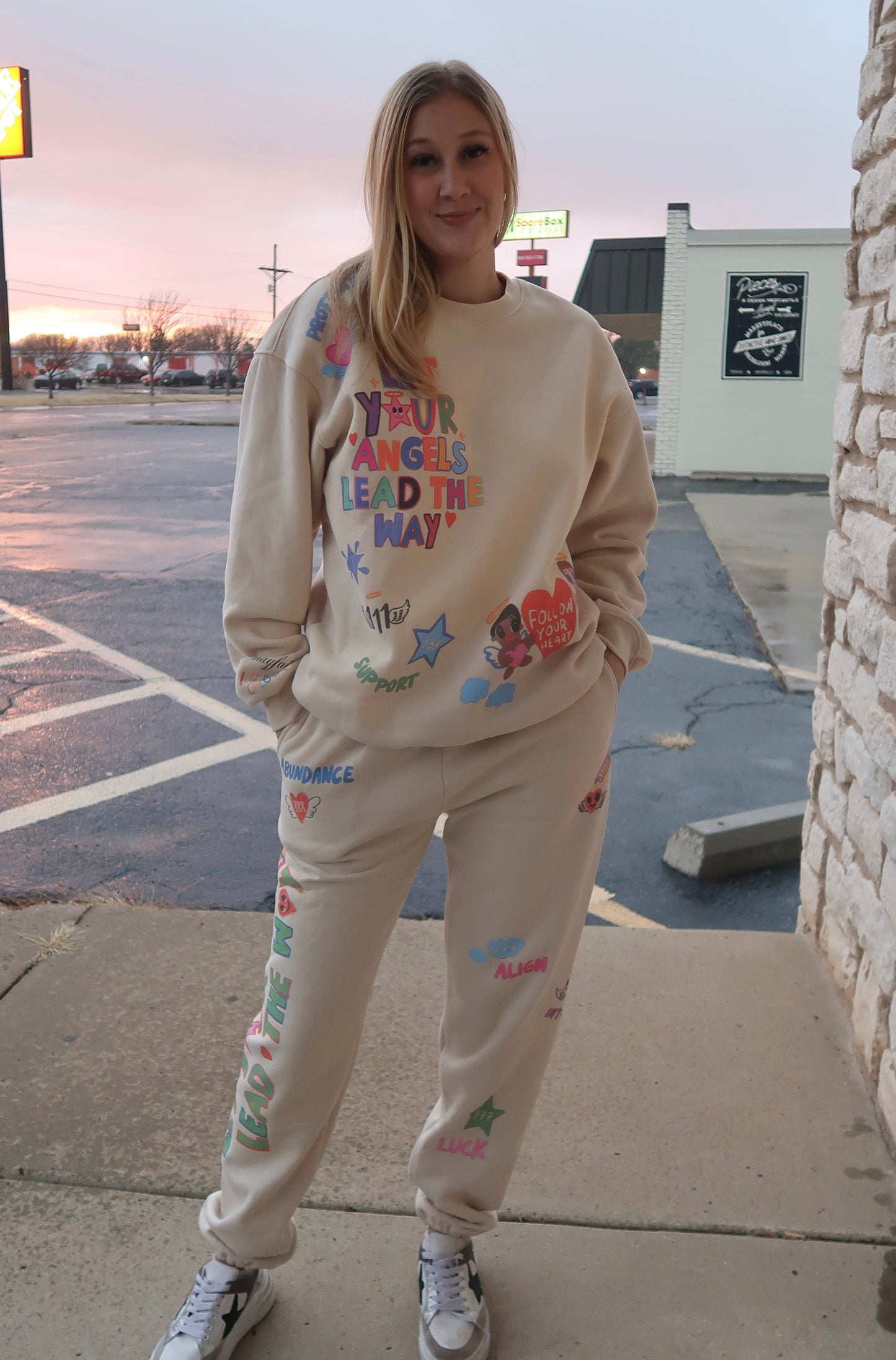 Mayfair x @iscreamcolour Angel Numbers Cloud Sweatpant