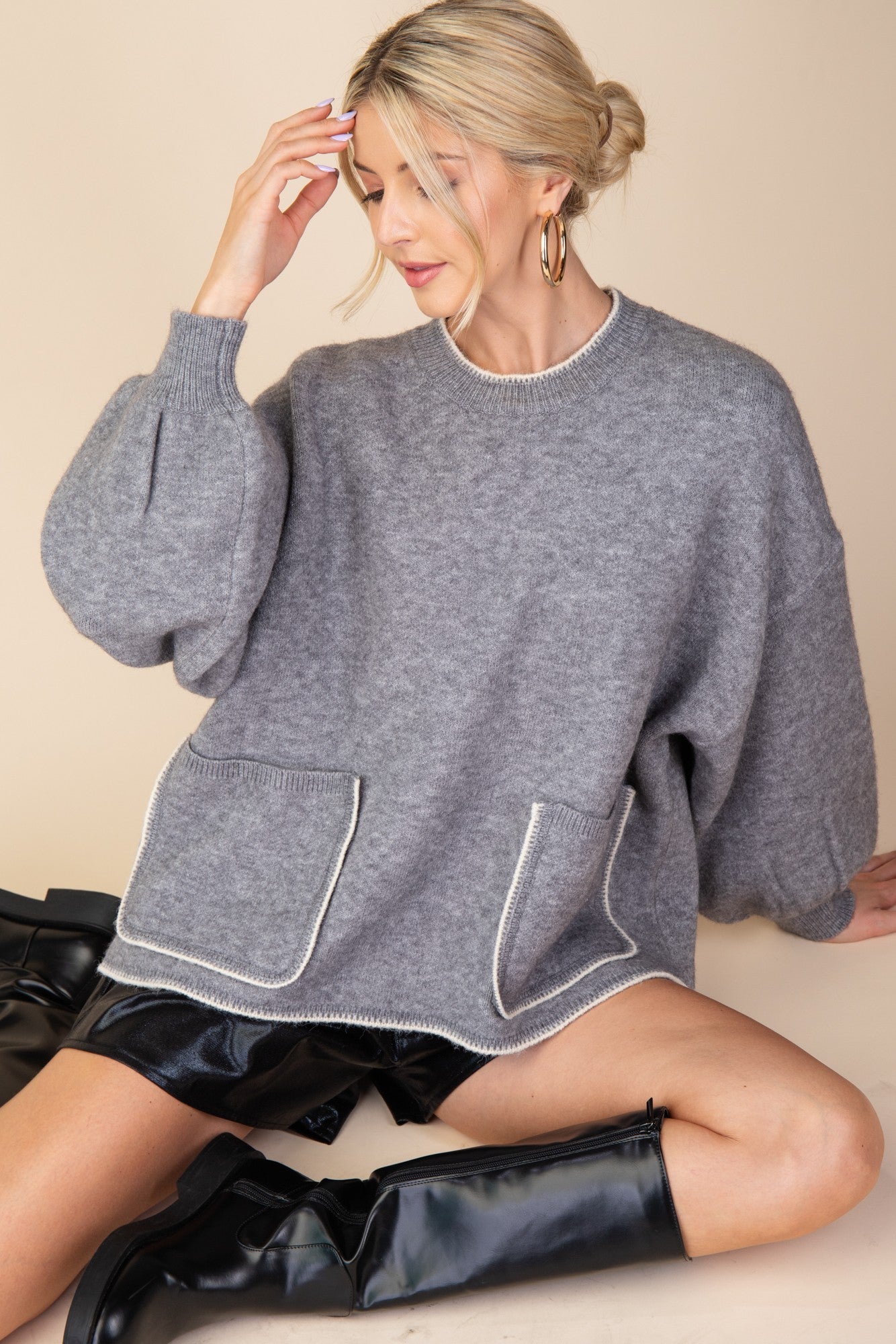 Pocketful Sweater