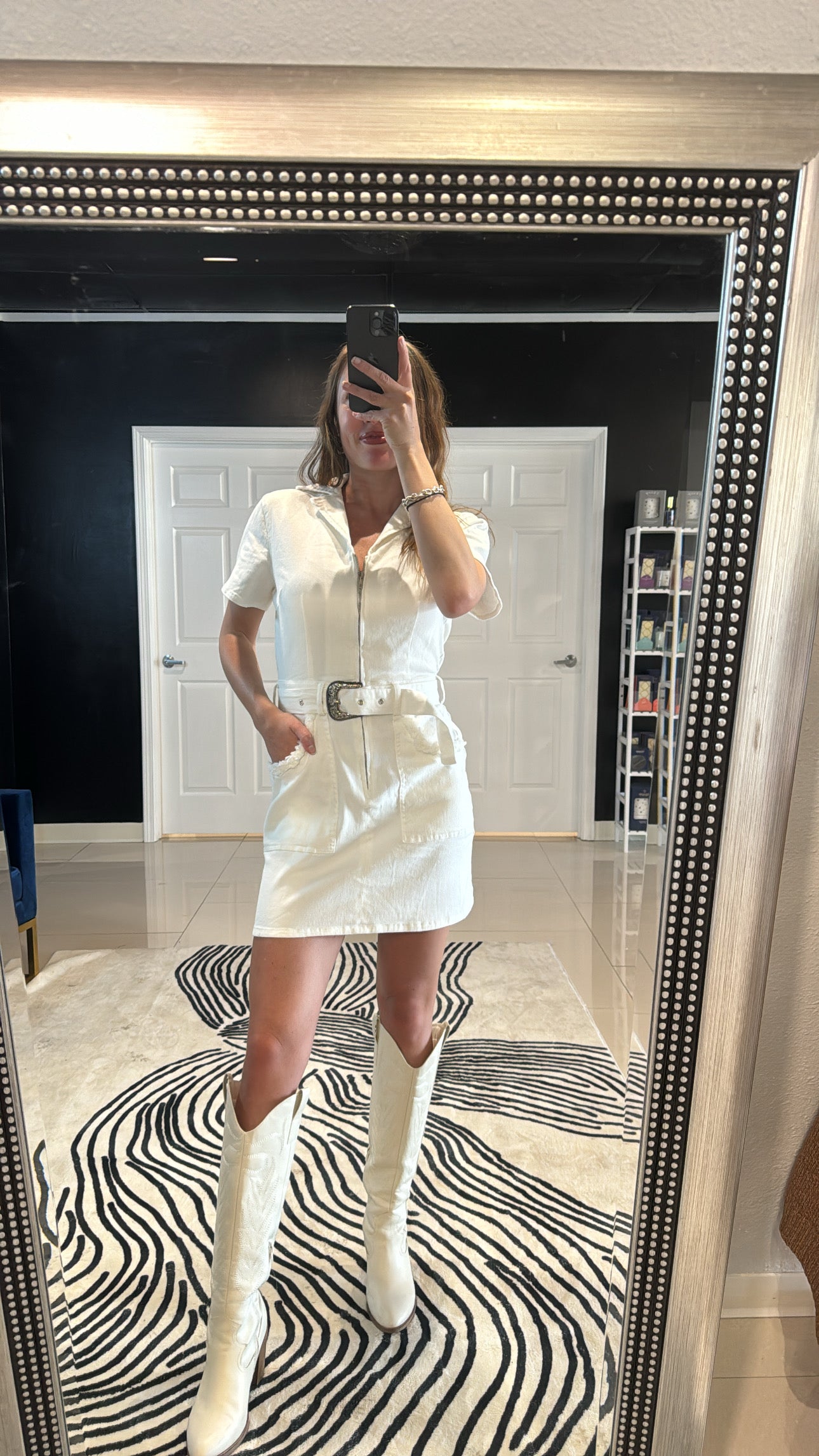 Buckle Up Dress