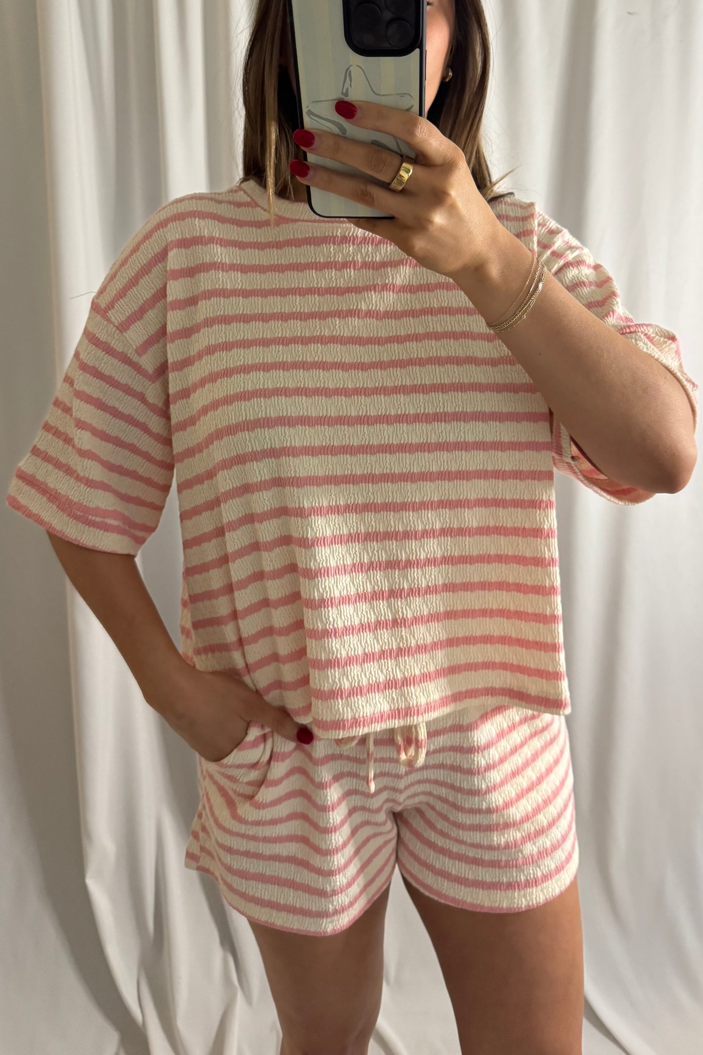 Sunday Stripes Set Top