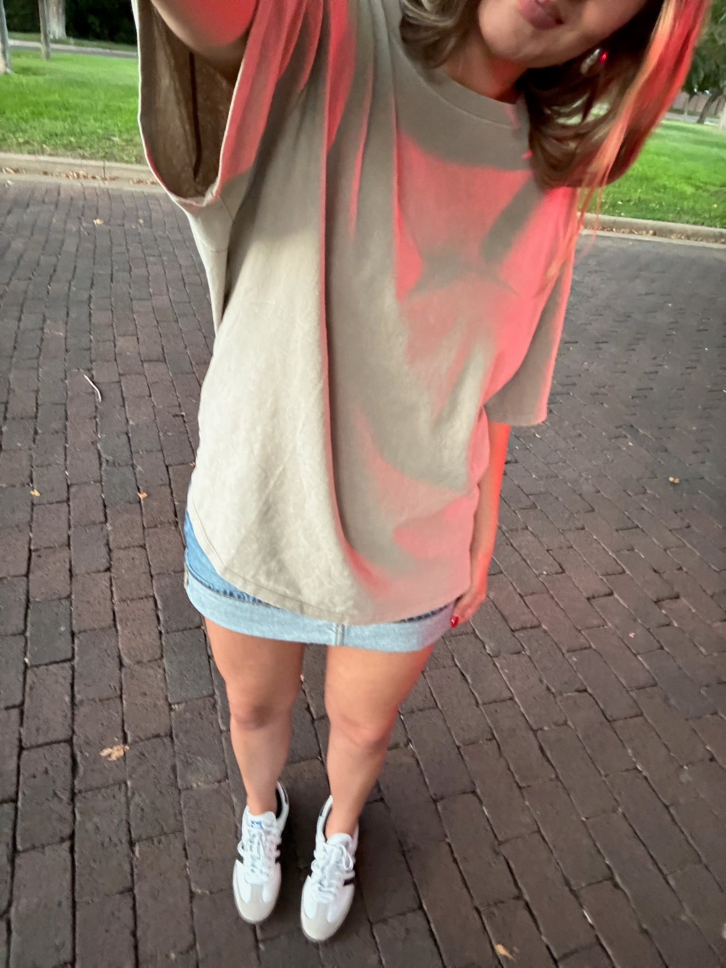 Oversized Basic Tee