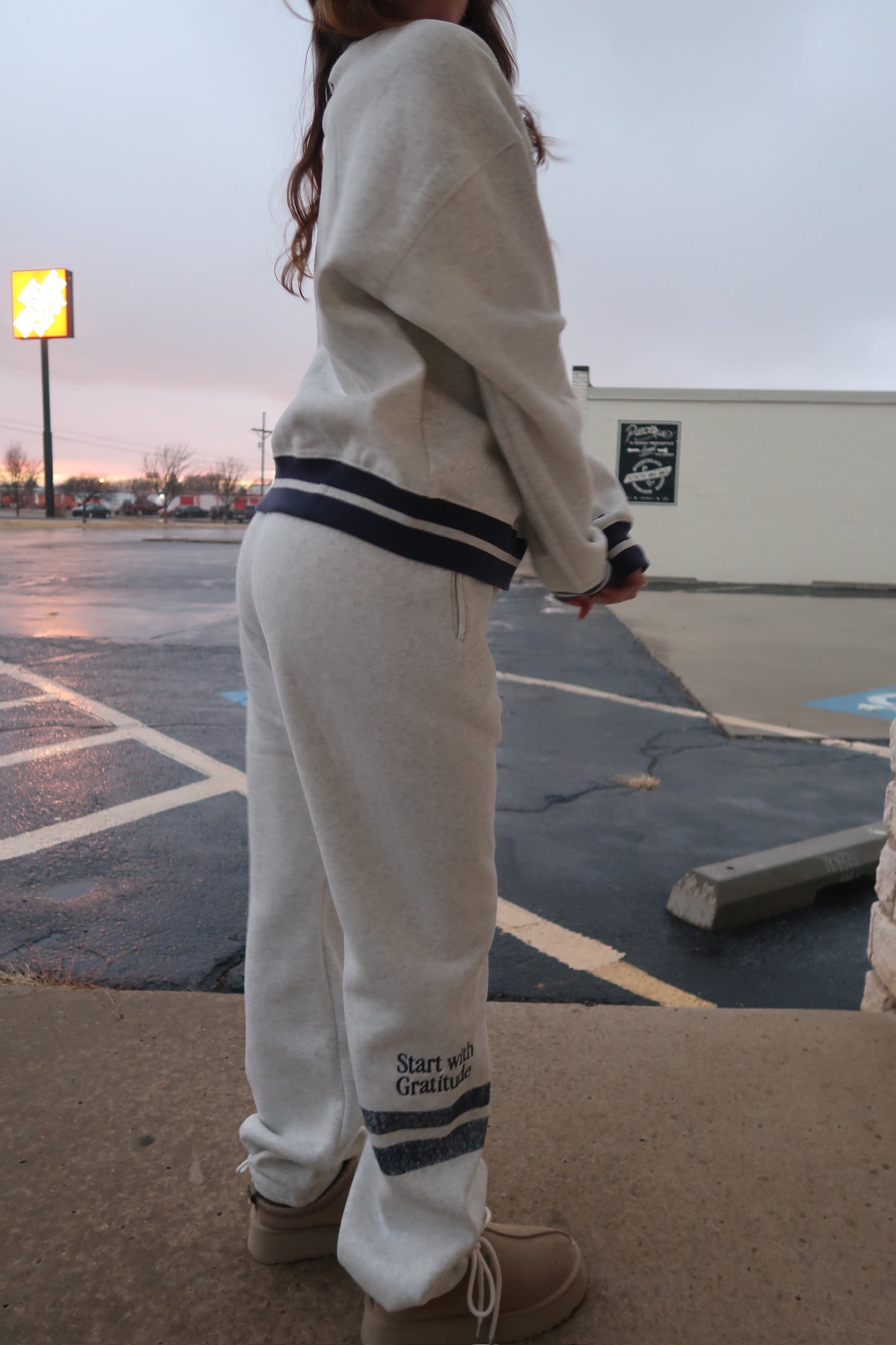 Start With Gratitude Sweatpant