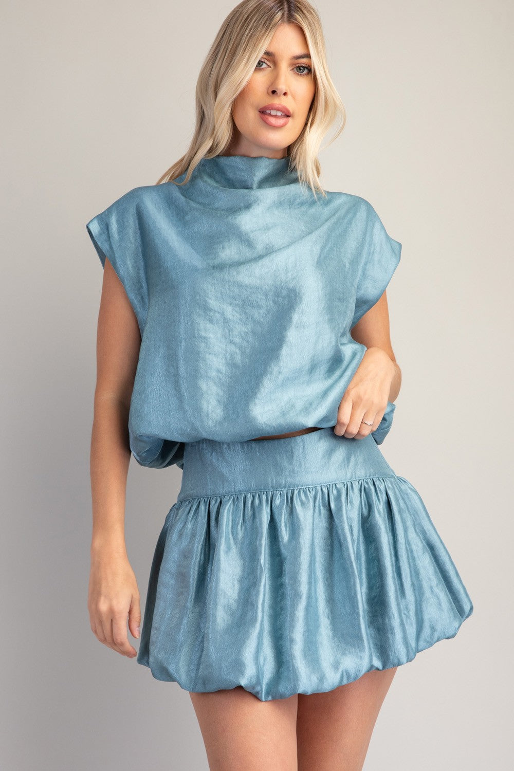 Sea Blue Skirt