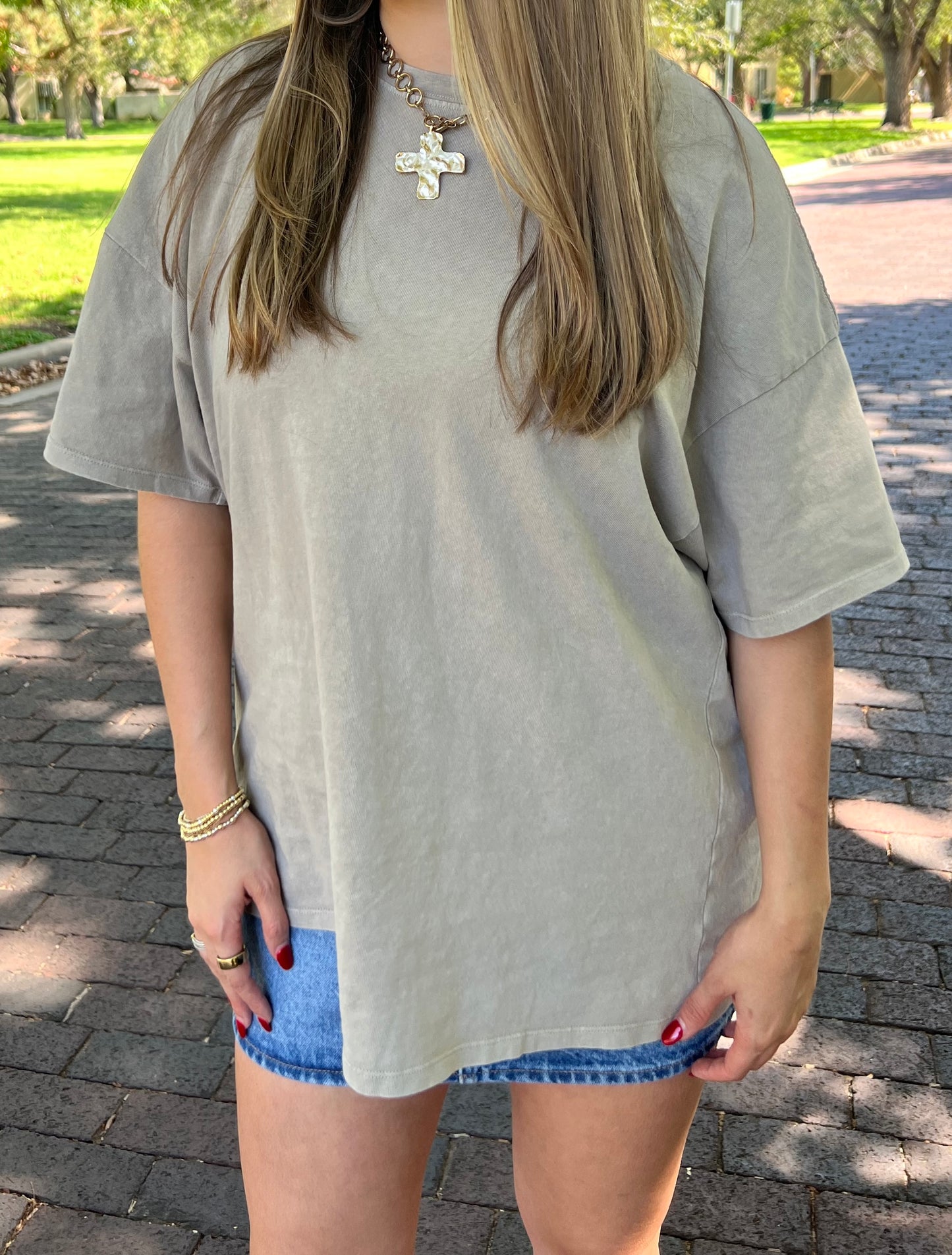 Oversized Basic Tee