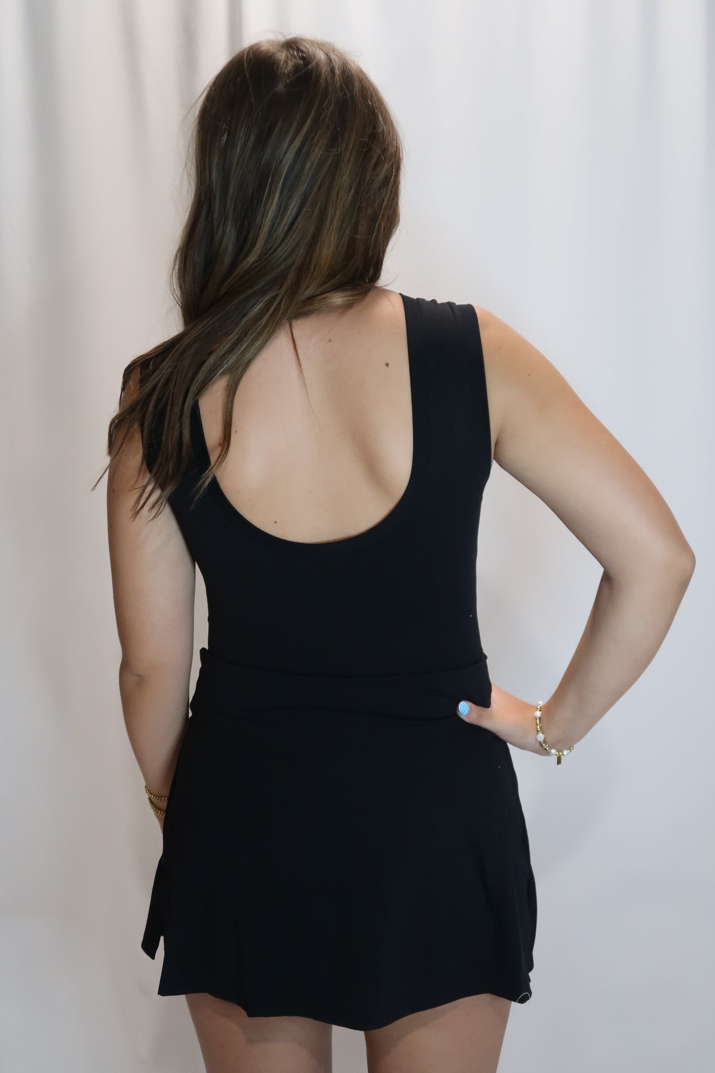 Onyx Flow - Wrap Dress