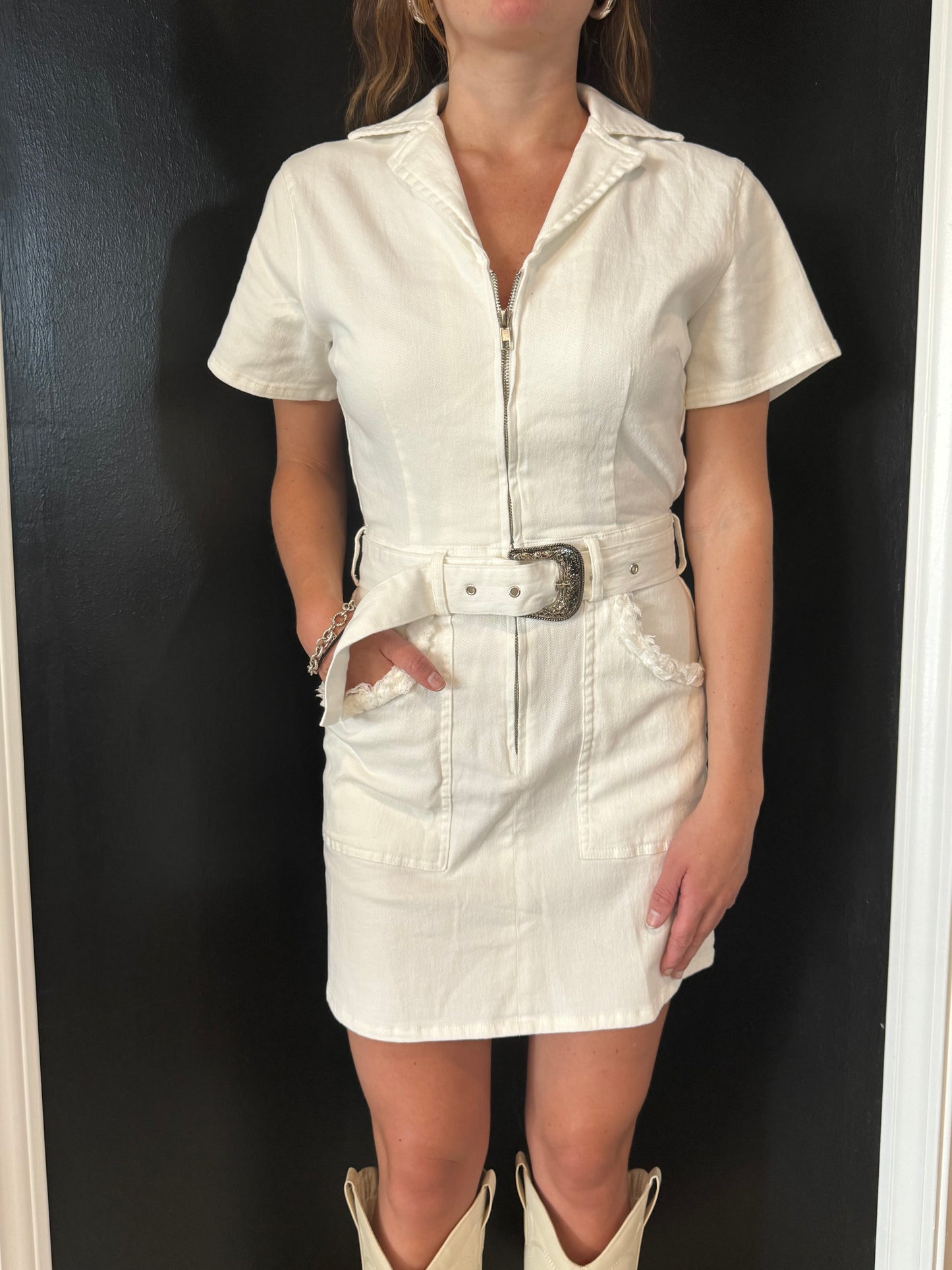 Buckle Up Dress