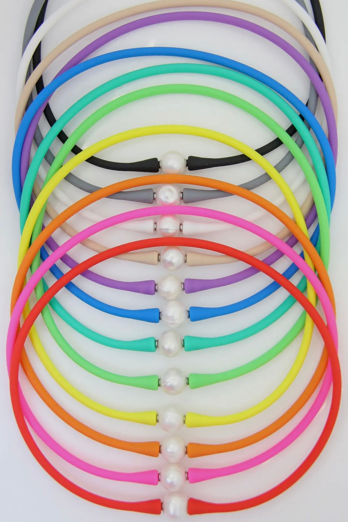 Janey Pearl Silicone Necklace