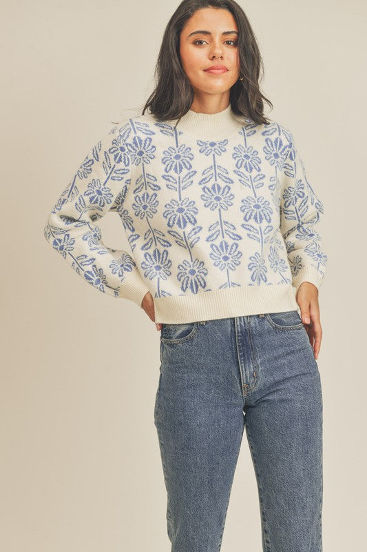 Kimberly Floral Sweater