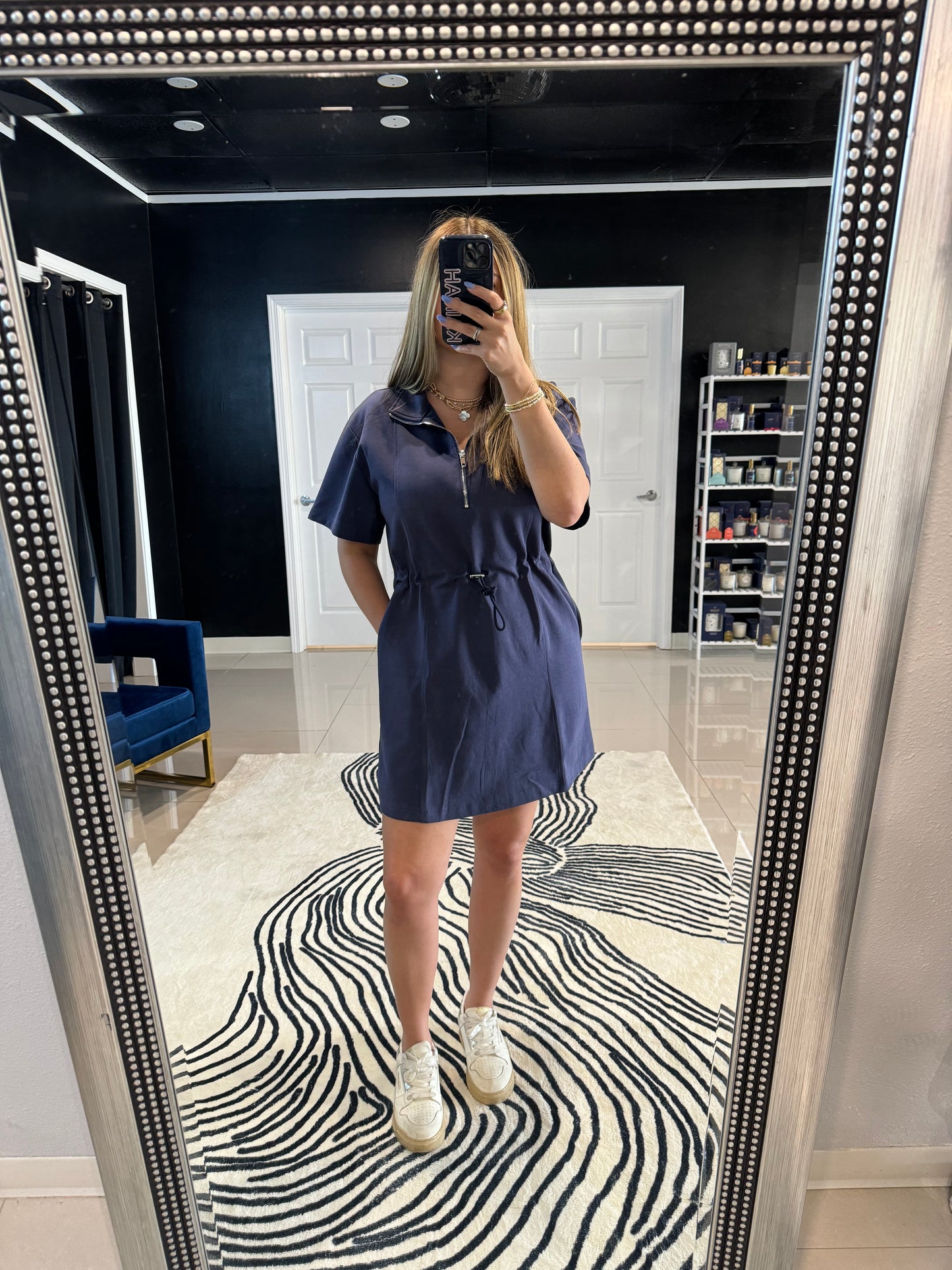 Ellie Drawstring Dress