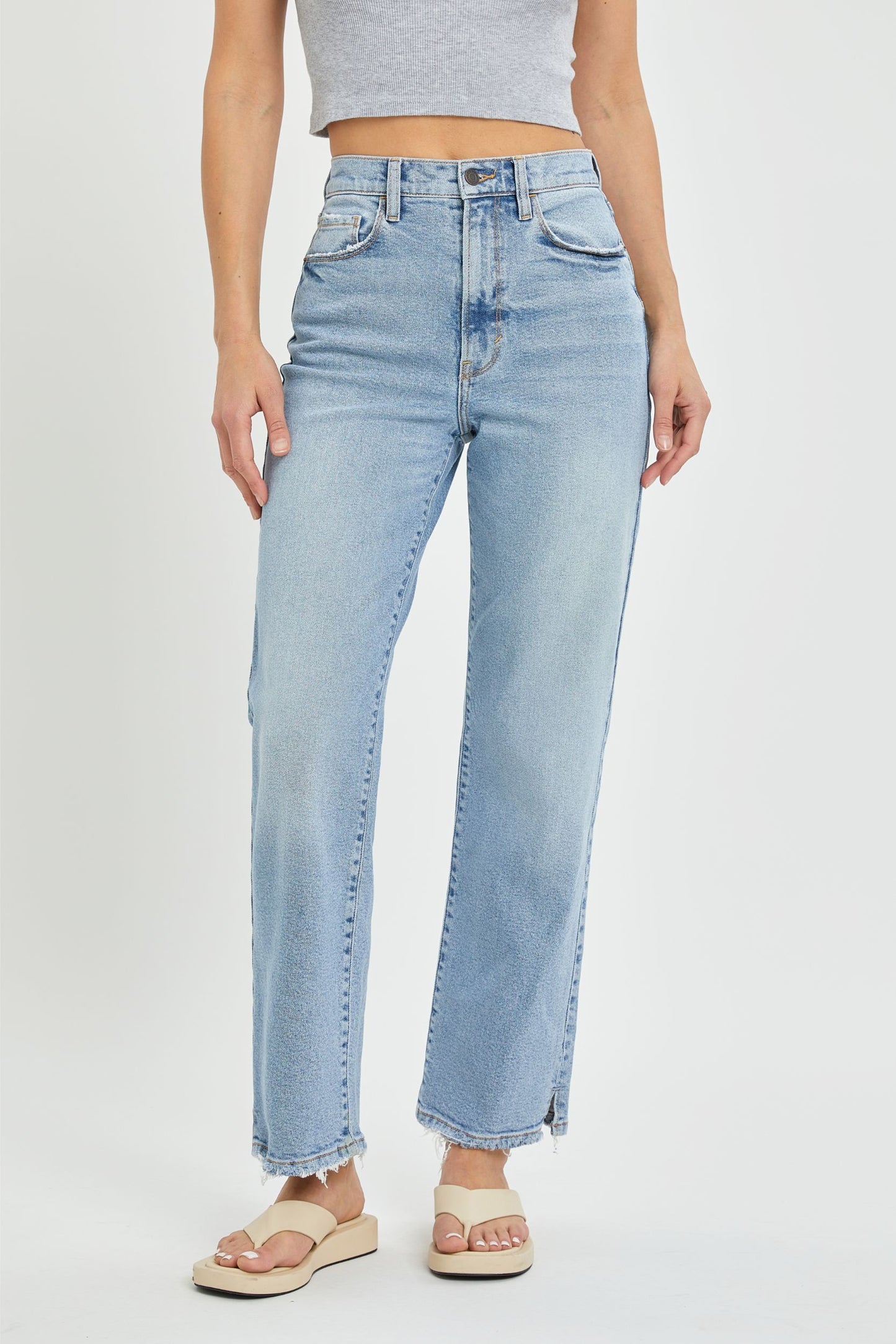 Super High Rise Dad Jean