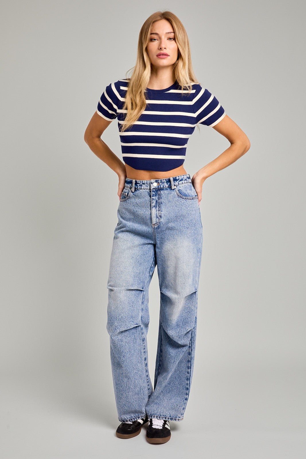 Knee Tucked Jean