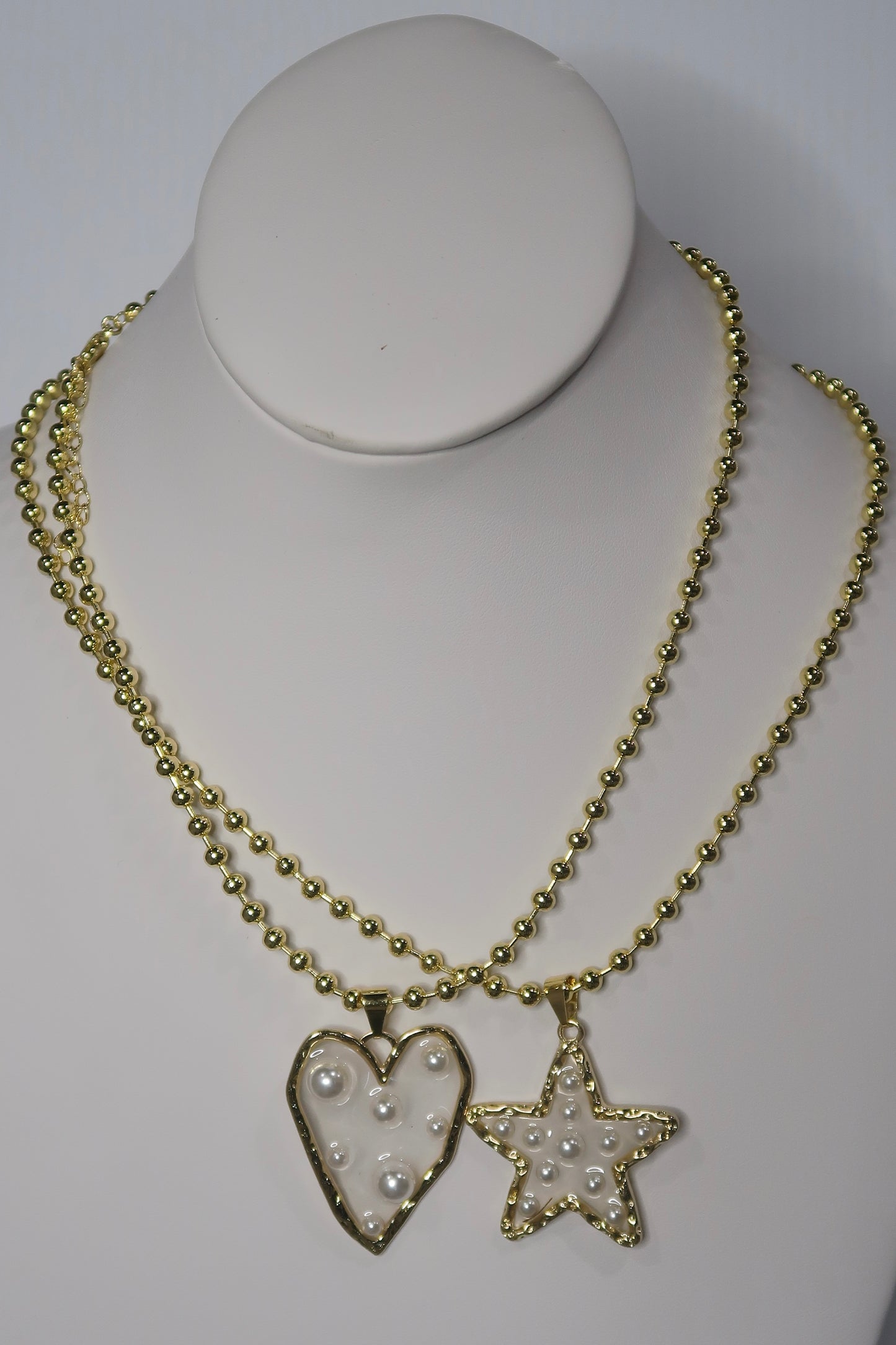 Starlit Pearl Necklace