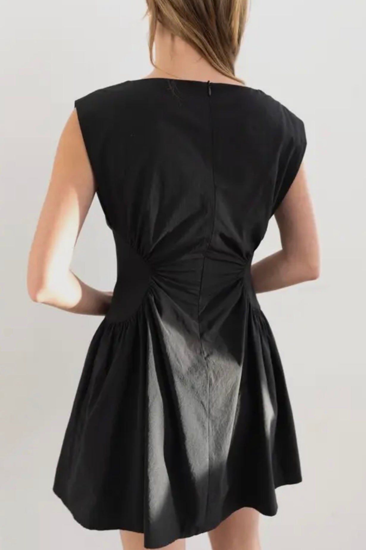Gia Cinch Dress - Black