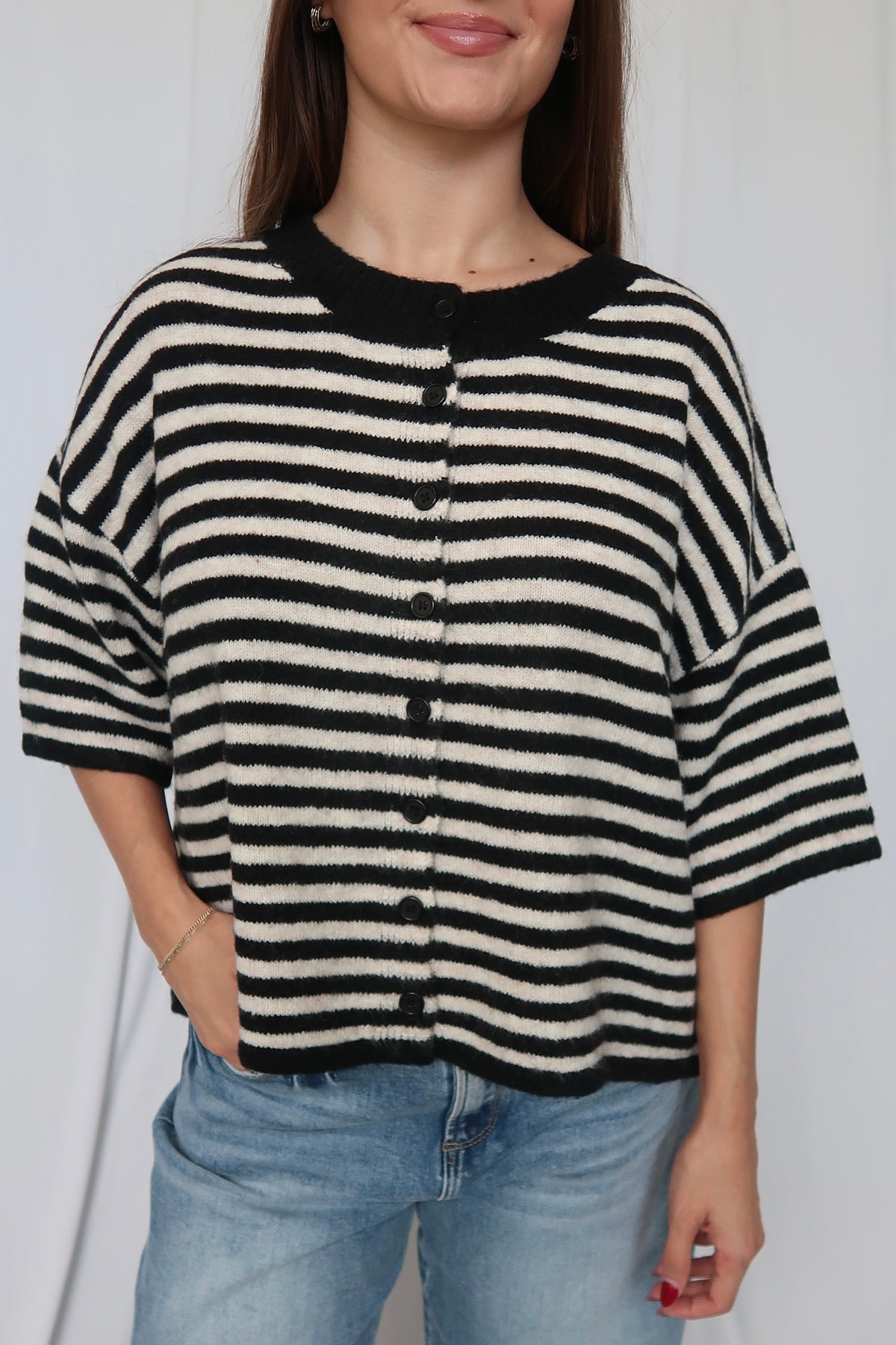 Sutton Stripes Cardigan