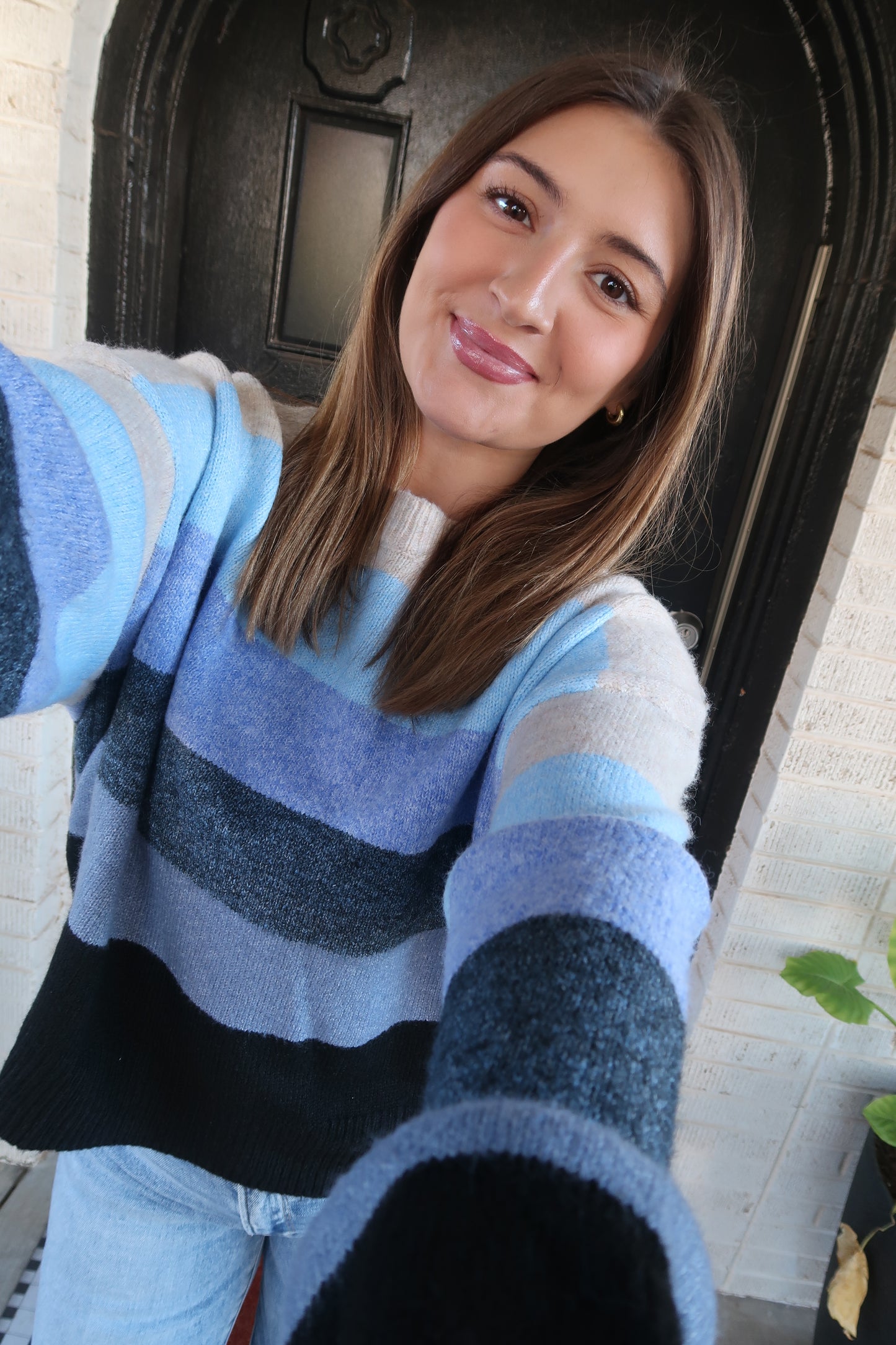 Frosty Blue Sweater