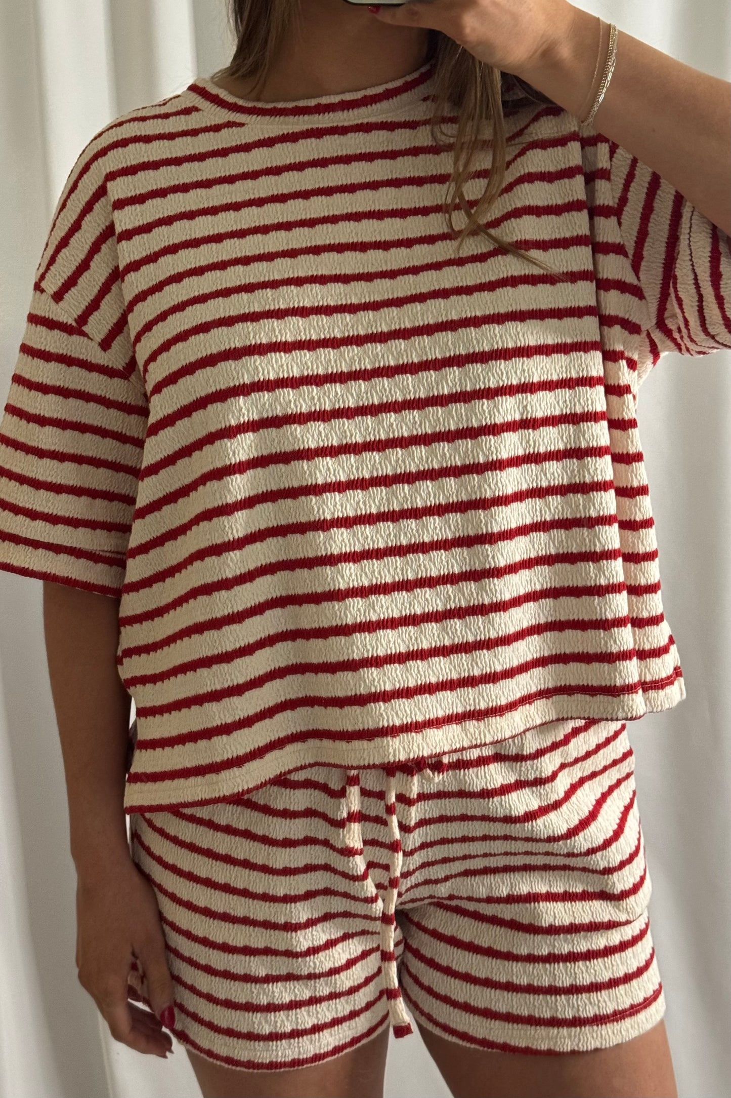 Sunday Stripes Set Top