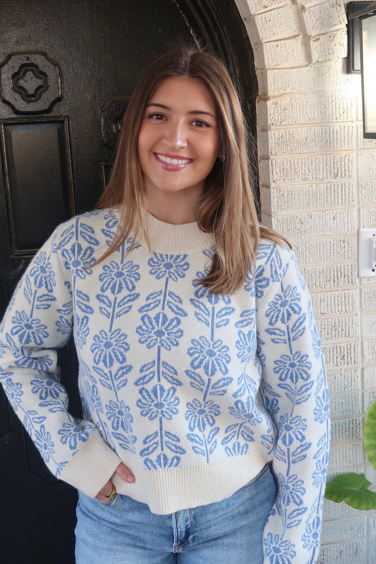 Kimberly Floral Sweater