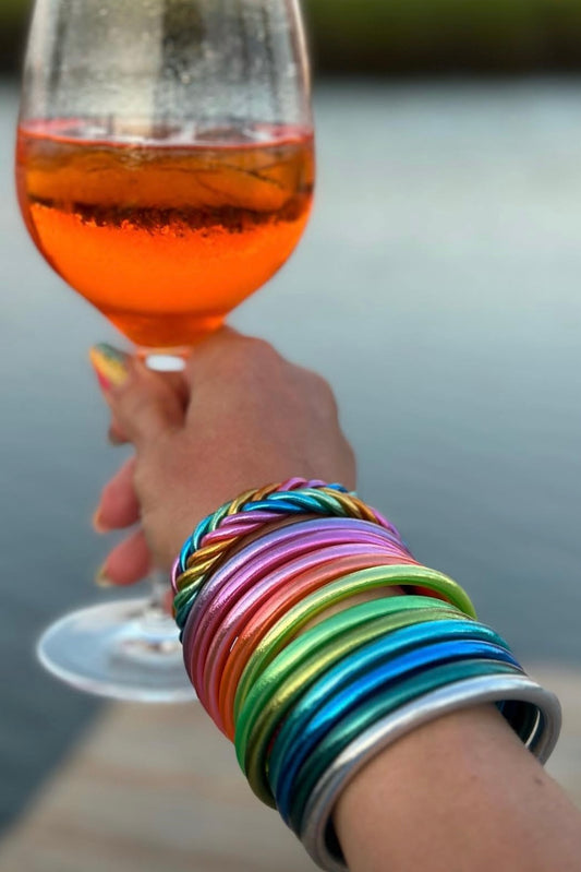 Rainbow - Single Mantra Bangle