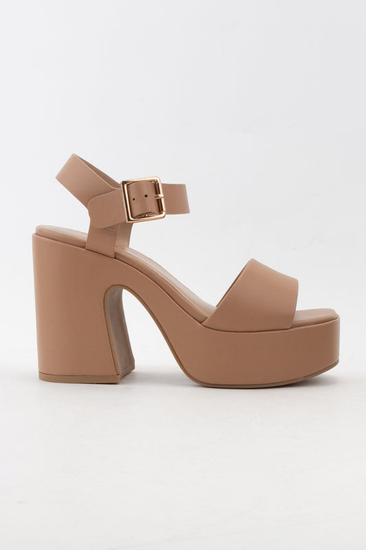 Platform Block Heel